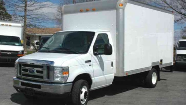 Ford e350 store 14ft box truck